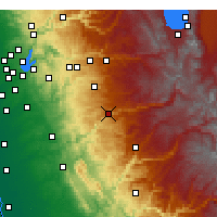 Nearby Forecast Locations - Pioneer - Kaart