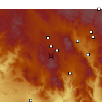 Nearby Forecast Locations - Prescott - Kaart