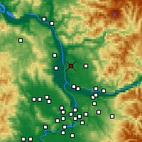 Nearby Forecast Locations - Ridgefield - Kaart