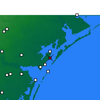 Nearby Forecast Locations - Rockport - Kaart