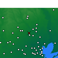 Nearby Forecast Locations - Spring - Kaart
