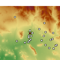 Nearby Forecast Locations - Surprise - Kaart