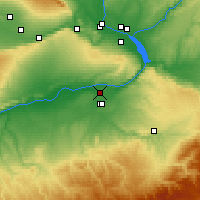 Nearby Forecast Locations - Umatilla - Kaart
