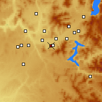 Nearby Forecast Locations - Veradale - Kaart