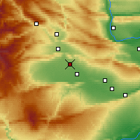 Nearby Forecast Locations - Wapato - Kaart