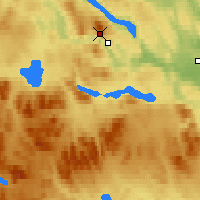 Nearby Forecast Locations - Jämtland - Kaart