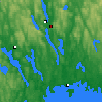 Nearby Forecast Locations - Värmland - Kaart