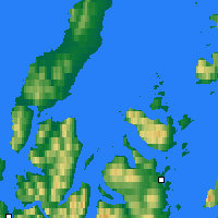 Nearby Forecast Locations - Andøya - Kaart