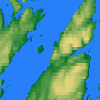 Nearby Forecast Locations - Honningsvåg - Kaart