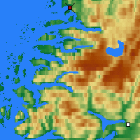 Nearby Forecast Locations - Reipå - Kaart