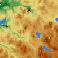 Nearby Forecast Locations - Meråker - Kaart