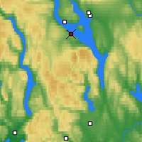 Nearby Forecast Locations - Apelsvoll - Kaart
