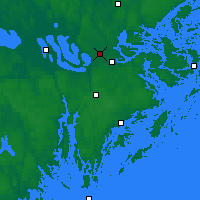 Nearby Forecast Locations - Stockholm - Kaart