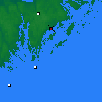 Nearby Forecast Locations - Harsfjarden - Kaart
