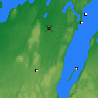 Nearby Forecast Locations - Skövde - Kaart