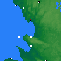 Nearby Forecast Locations - Halmstad - Kaart