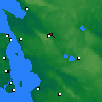 Nearby Forecast Locations - Ljungbyhed - Kaart