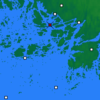 Nearby Forecast Locations - Turku Rajakari - Kaart