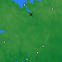 Nearby Forecast Locations - Hämeenlinna - Kaart