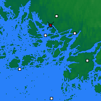 Nearby Forecast Locations - Turku Artukainen - Kaart