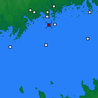 Nearby Forecast Locations - Töölö - Kaart