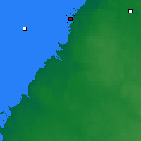 Nearby Forecast Locations - Raahe - Kaart