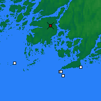 Nearby Forecast Locations - Kimito - Kaart
