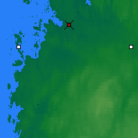Nearby Forecast Locations - Vaasa - Kaart