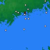 Nearby Forecast Locations - Helsinki Kumpula - Kaart