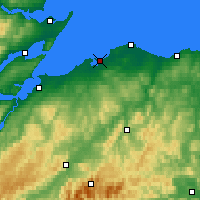 Nearby Forecast Locations - Elgin - Kaart