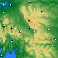 Nearby Forecast Locations - Penninisch Gebergte - Kaart