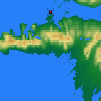 Nearby Forecast Locations - Stykkishólmur - Kaart
