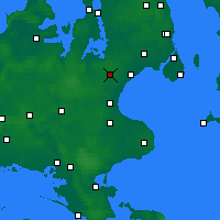 Nearby Forecast Locations - Roskilde - Kaart