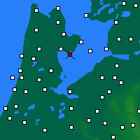 Nearby Forecast Locations - Wijdenes - Kaart