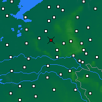 Nearby Forecast Locations - Barneveld - Kaart