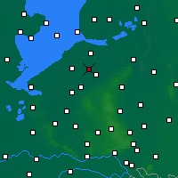 Nearby Forecast Locations - Biddinghuizen - Kaart