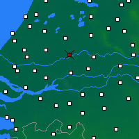 Nearby Forecast Locations - Cabauw - Kaart