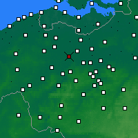 Nearby Forecast Locations - Gent - Kaart