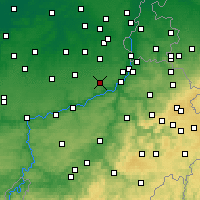 Nearby Forecast Locations - Luik - Kaart