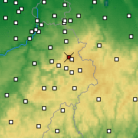 Nearby Forecast Locations - Mont Rigi - Kaart