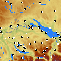 Nearby Forecast Locations - Steckborn - Kaart