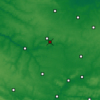 Nearby Forecast Locations - Méaulte - Kaart