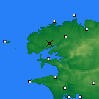 Nearby Forecast Locations - Brest - Kaart