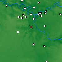 Nearby Forecast Locations - Brétigny-sur-Orge - Kaart