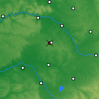 Nearby Forecast Locations - Châlons-en-Champagne - Kaart