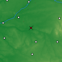 Nearby Forecast Locations - Romorantin-Lanthenay - Kaart