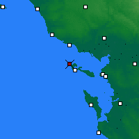 Nearby Forecast Locations - Île de Ré - Kaart