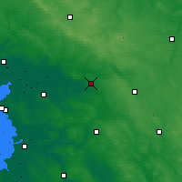 Nearby Forecast Locations - Niort - Kaart