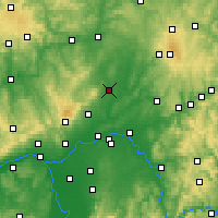 Nearby Forecast Locations - Friedberg - Kaart