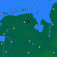 Nearby Forecast Locations - Jever - Kaart